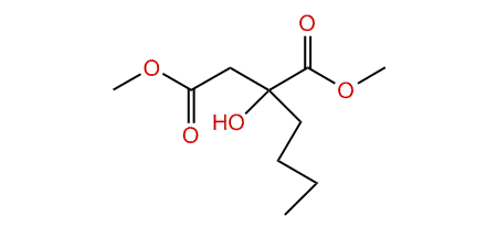 Dimethyl 2-butyl-2-hydroxysuccinate